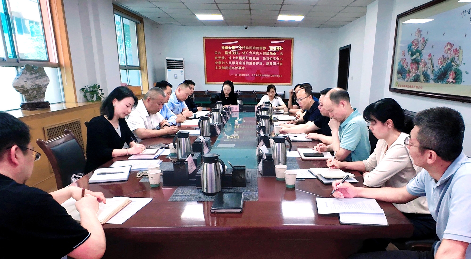 強(qiáng)盛一行赴西安市殘疾人聯(lián)合會(huì)開展專題調(diào)研——共商殘疾人康復(fù)養(yǎng)老事業(yè)發(fā)展,探索科技助殘服務(wù)新模式